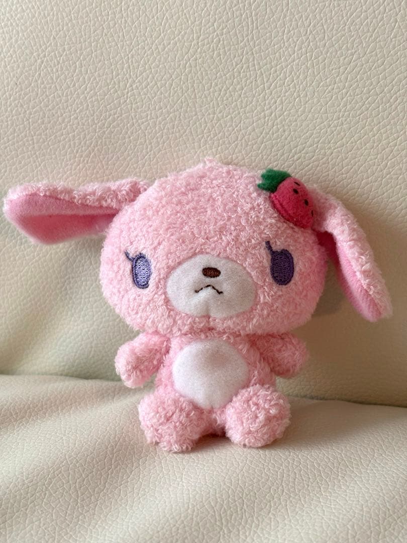 【セット】シュガーバニーズ しろうさ ストロベリーうさ マスコット ぬいぐるみ