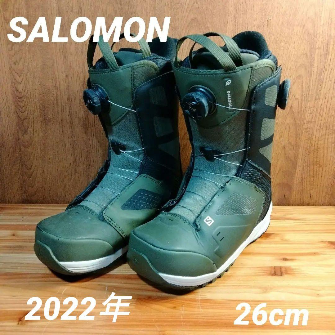 SALOMONブーツ！！　ダブルboa　送料無料！！26057