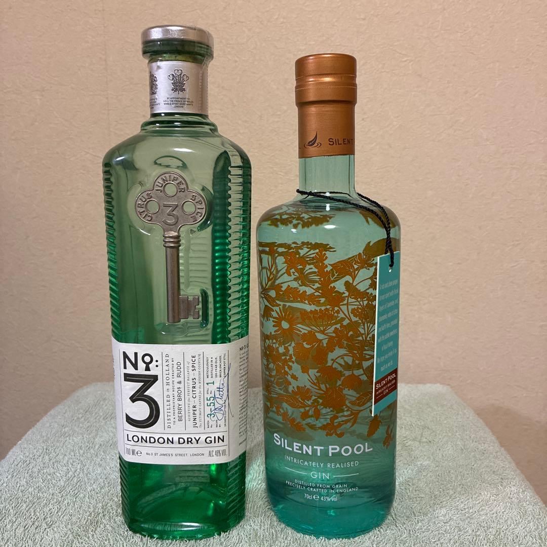 サイレントプール & No3 700ml ジン GIN