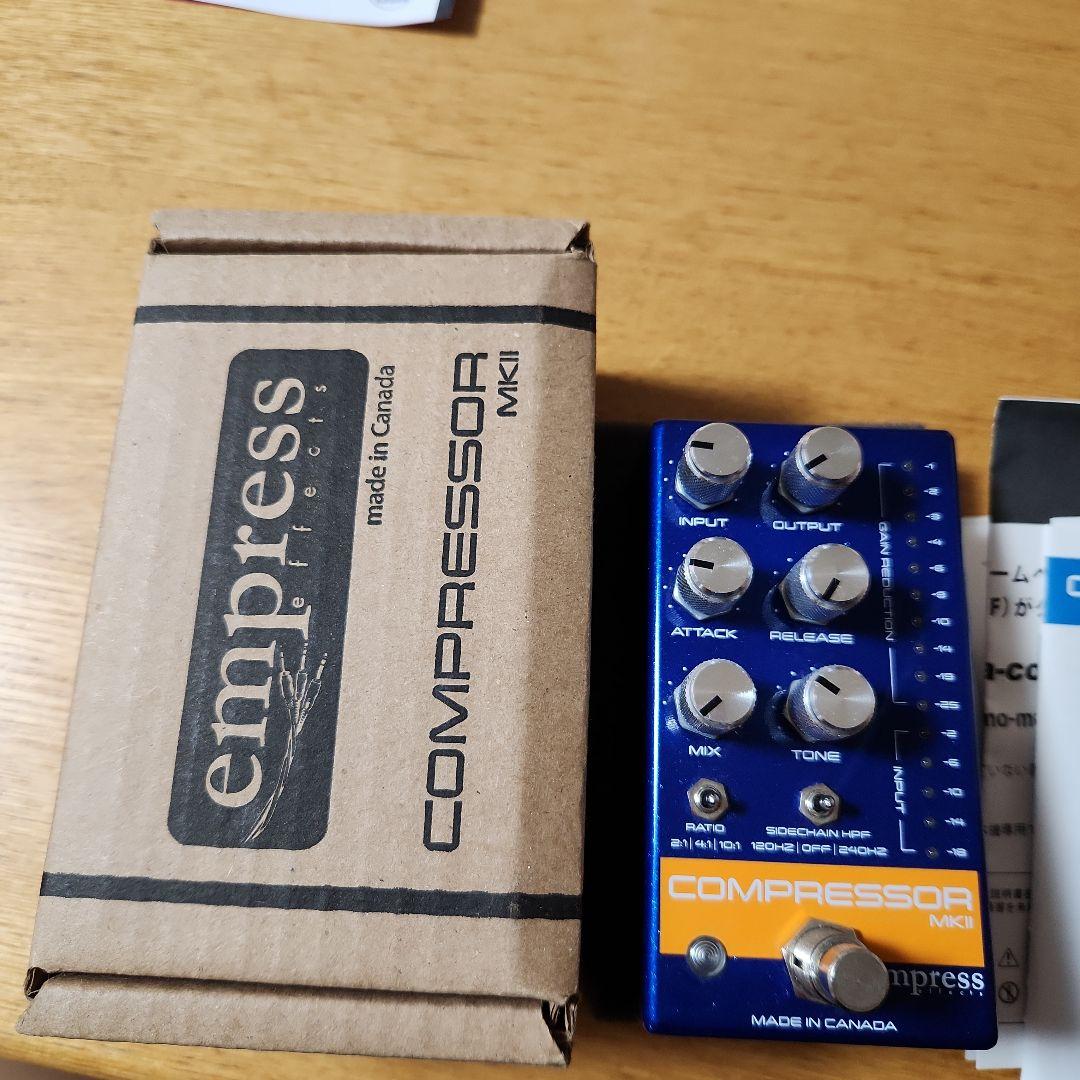 ギター Empress Effects Compressor MK II Blue