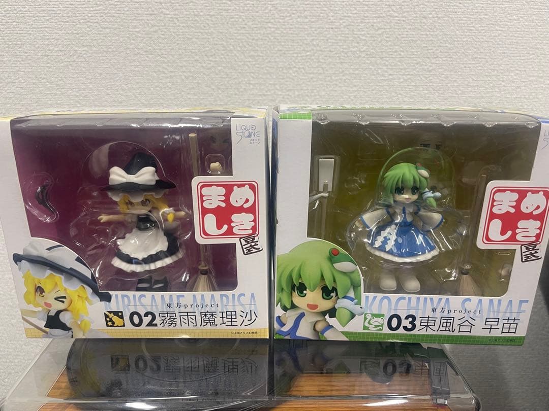 未開封！まめしきセット霧雨魔理沙02東風谷早苗03 東方project
