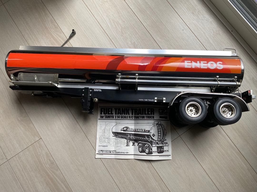 TAMIYA ENEOS タンクトレーラー 1/14 ラジコン 現状渡し