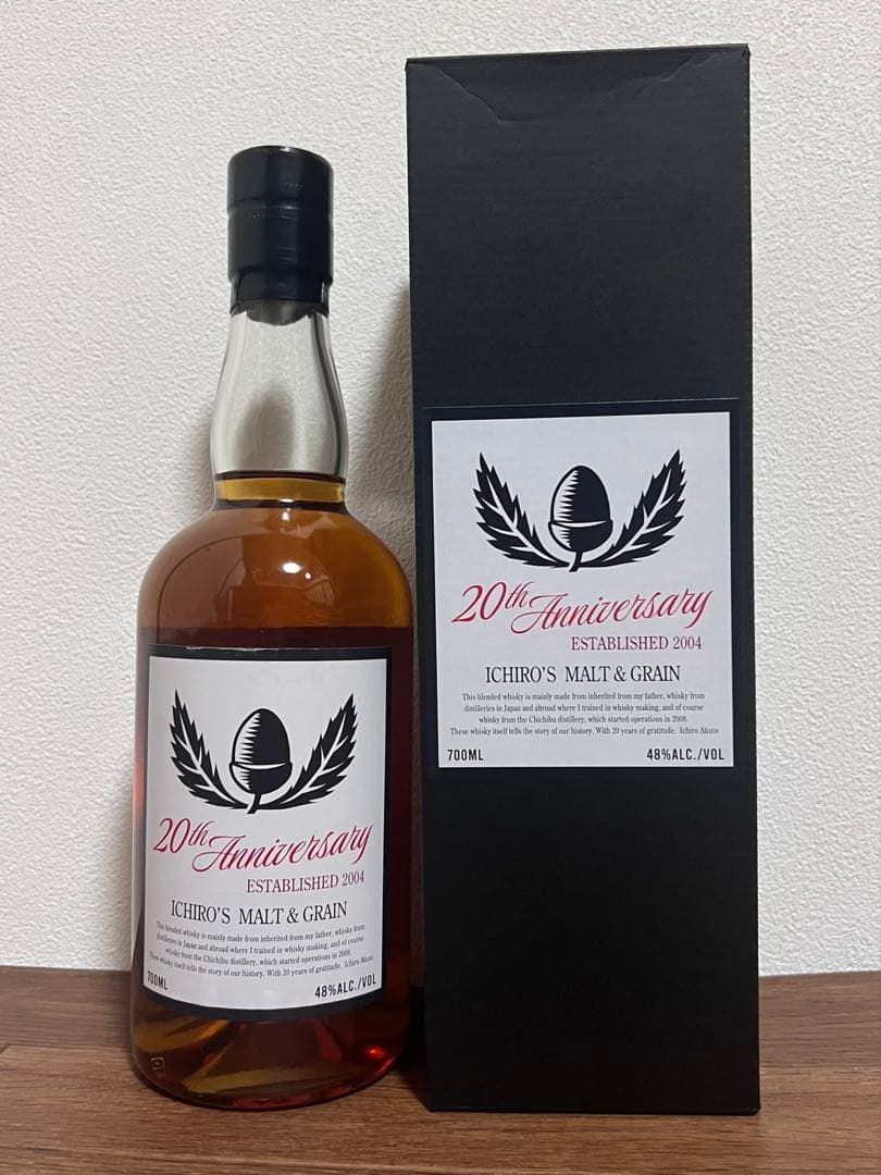 イチローズモルト 20周年 記念ボトル 定価