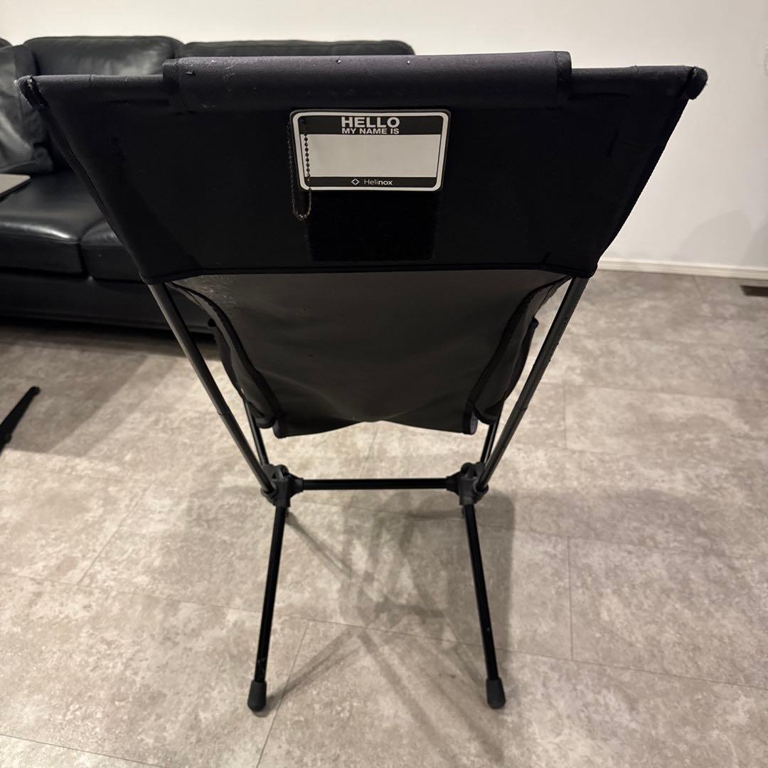 専用！！！ヘリノックス　タクティカル　サンセットチェア　ブラック