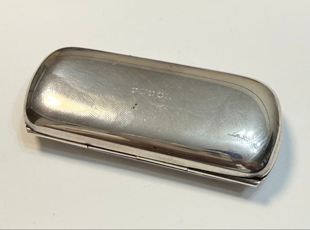 グッチ GUCCI 90年代ヴィンテージ ピルケース SV925 純銀925