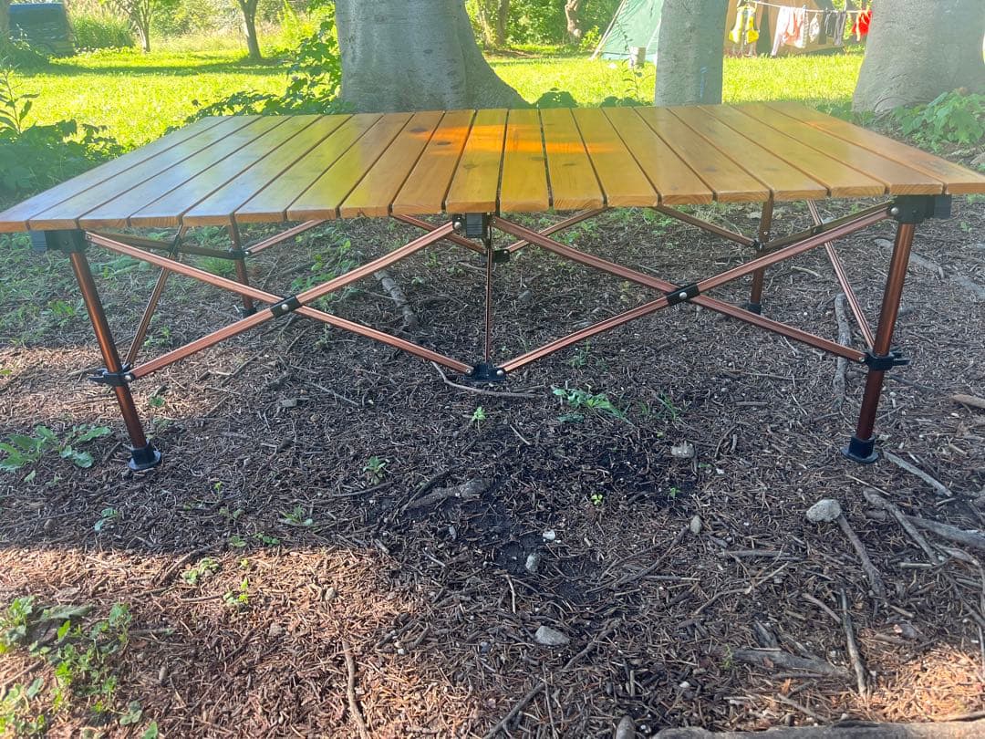 コールマン　ナチュラルウッドロールテーブルクラシック/110