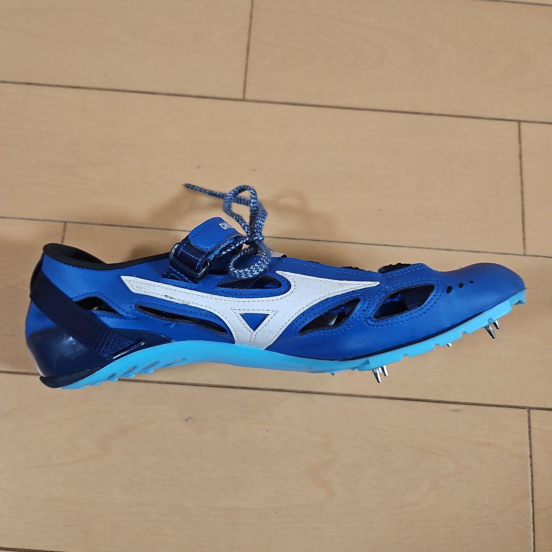 ミズノ　CHRONO INX スパイクシューズ 青　27cm