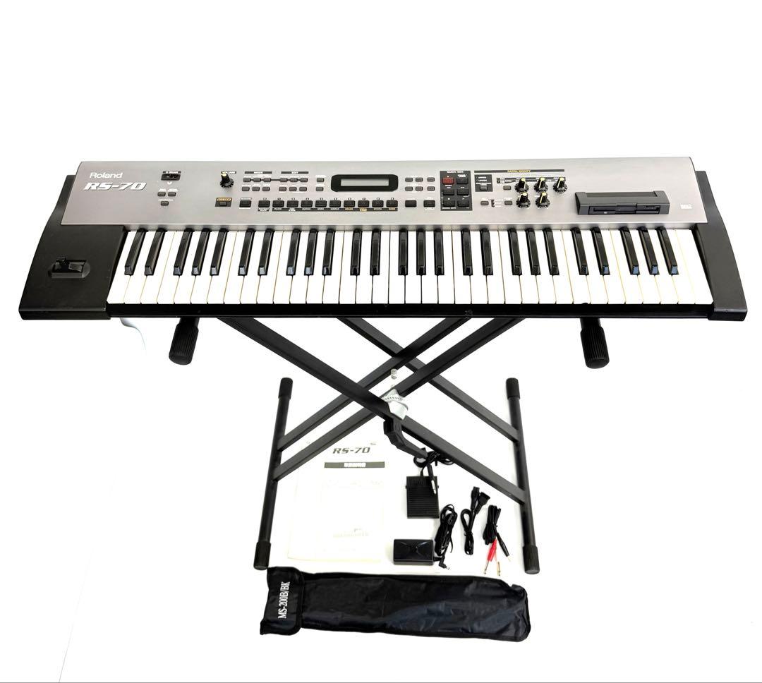 【動作良好】Roland RS-70 RS70 シンセサイザー ローランド