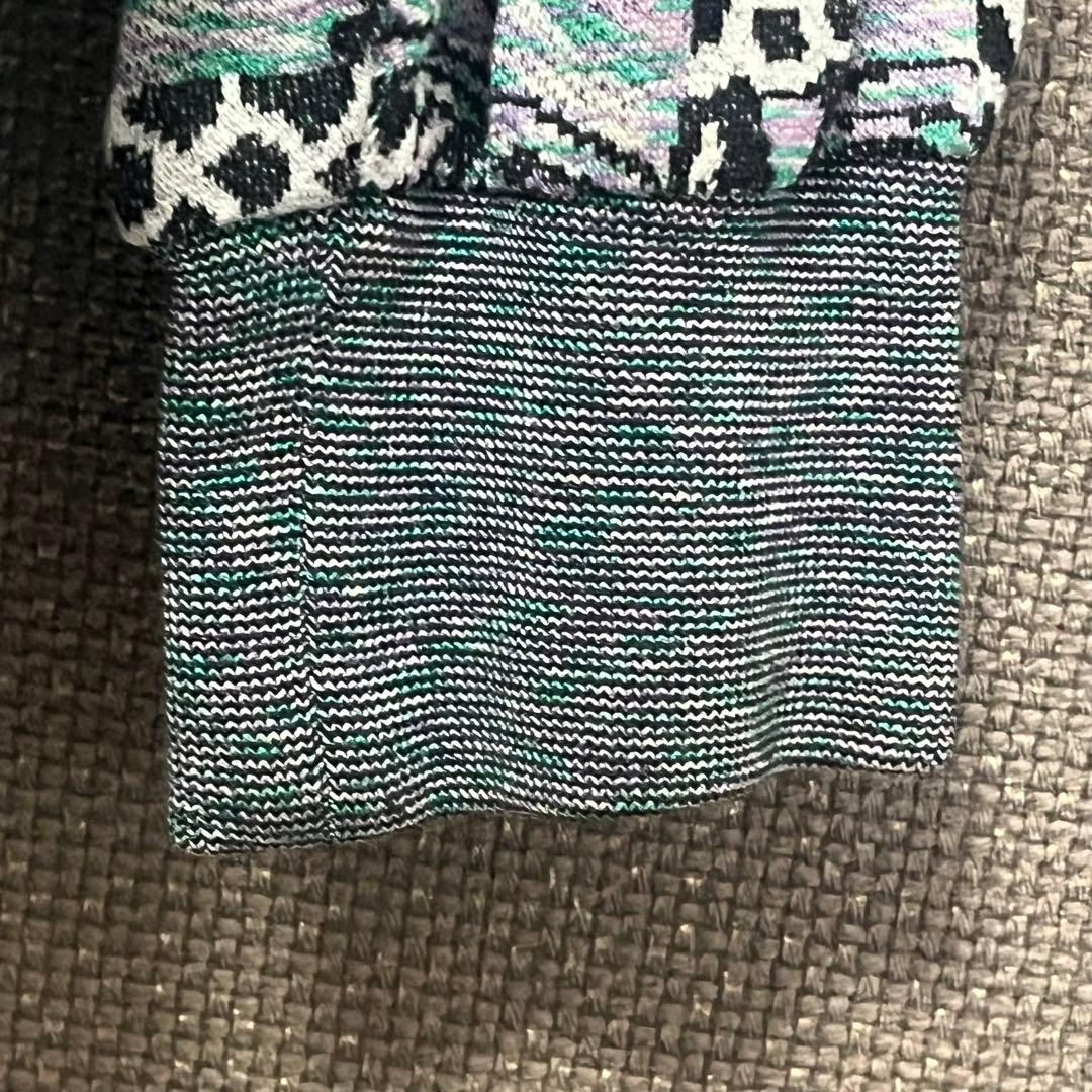 ジャンボ尾崎　Js ゴルフポロシャツ ヴィンテージ マルチカラー 総柄L