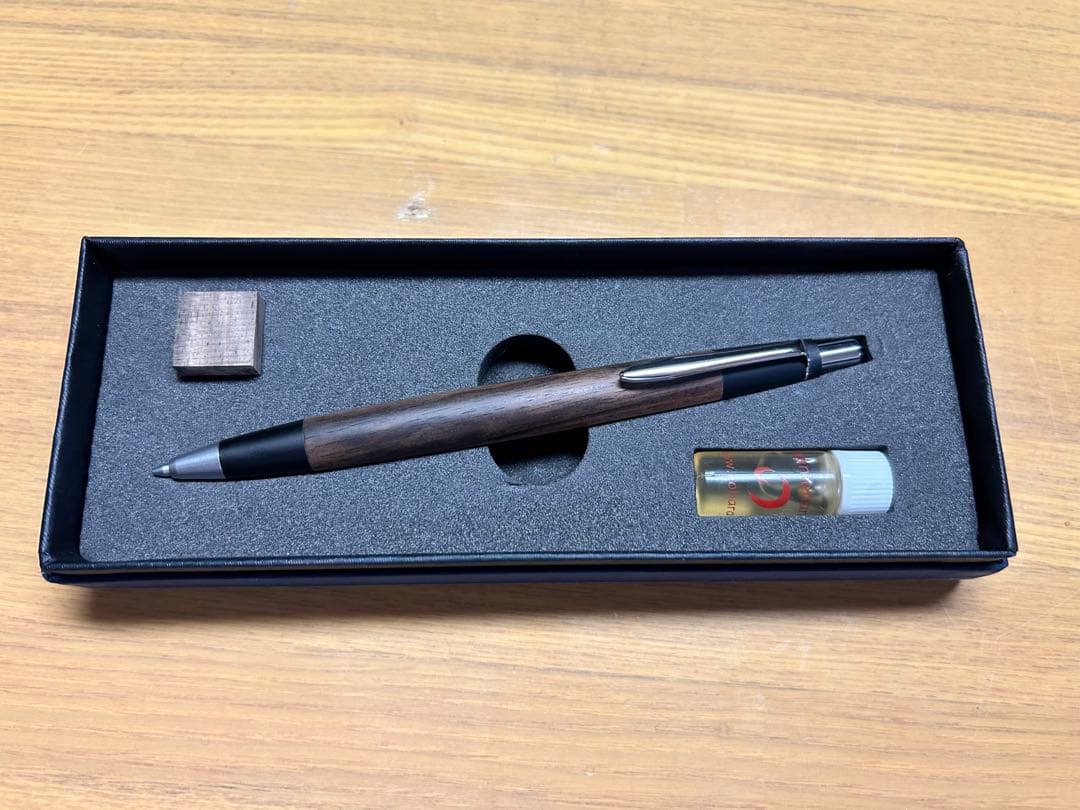 野原工芸 旧型 黒柿 MP 固定式金具