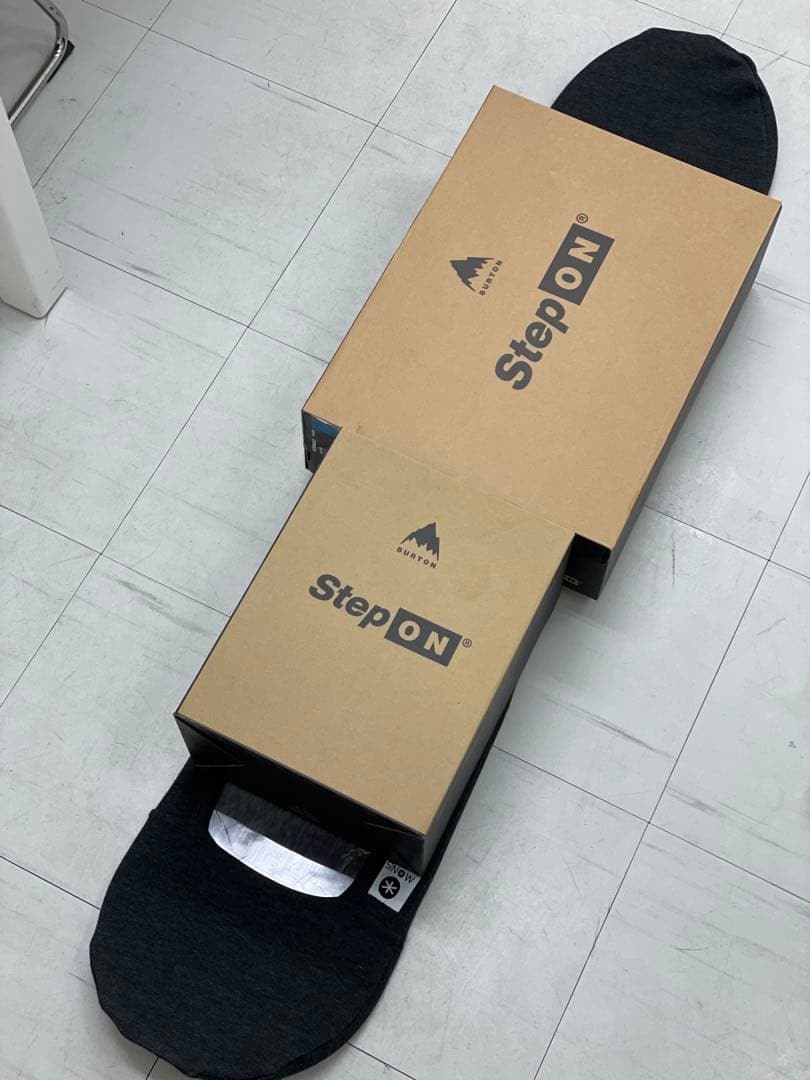 BURTON STEP ON ZIPLINE 24cm セット