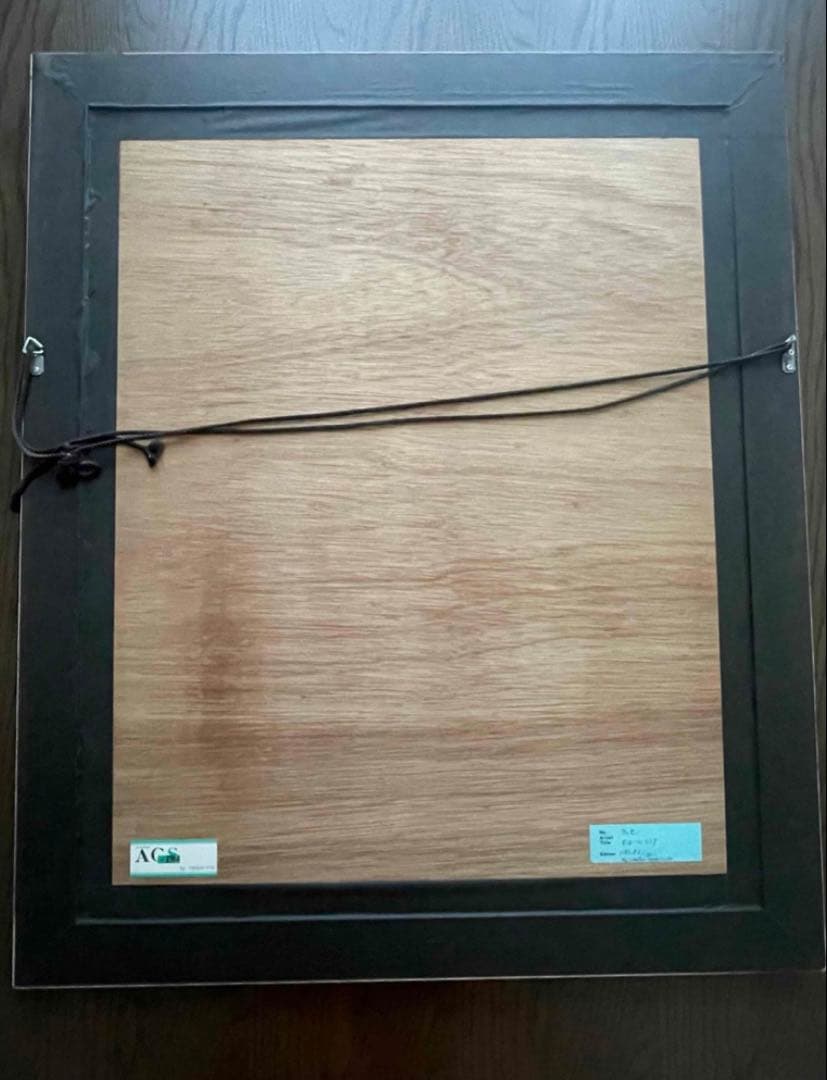 ラッセン　ホエールソング　シルクスクリーンアート