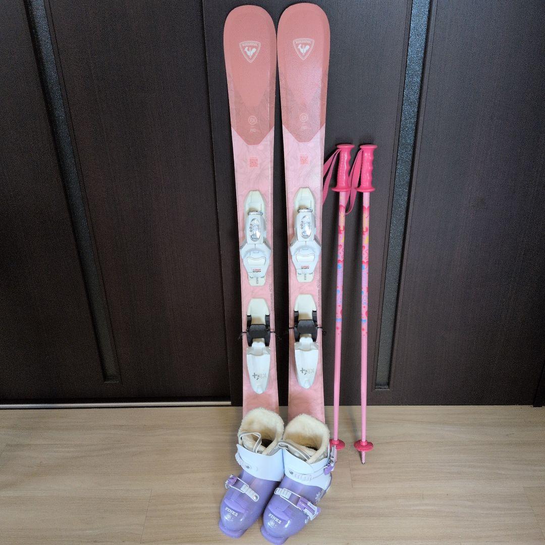 ロシニョールジュニア スキーセット110cm　ブーツ18cm