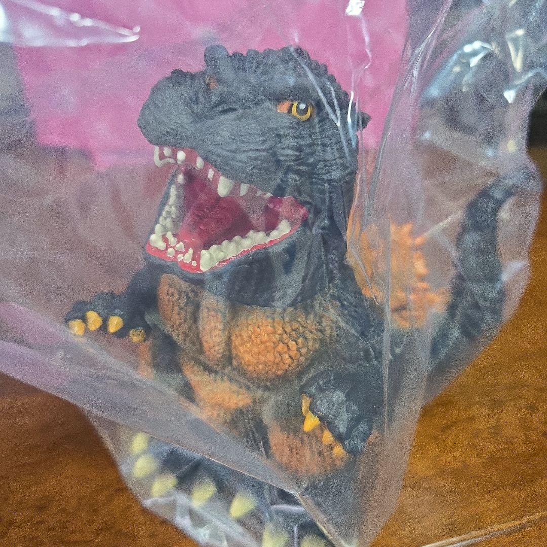 東宝怪獣シリーズ ゴジラ・バーニングゴジラ 鎮座獣 フィギュア 1995