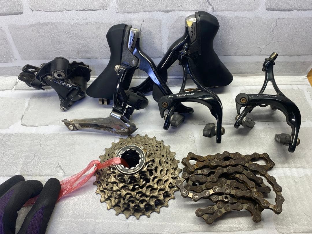 シマノ105 5800 グループセット　新品ブラケットカバー