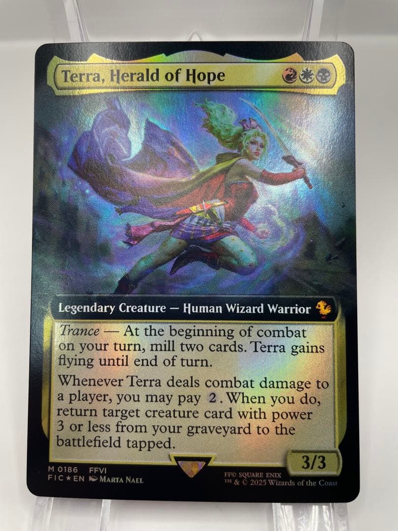 mtg 魔導の力を持つ少女、ティナ 英語 拡張FOIL FF