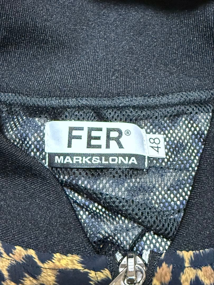 MARK & LONA 48 ゴルフオアサーフ ヒョウ柄 ジャケット