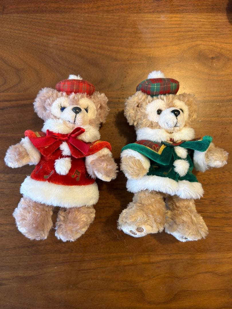 ダッフィー　シェリーメイ　ぬいぐるみバッジ　8匹セット