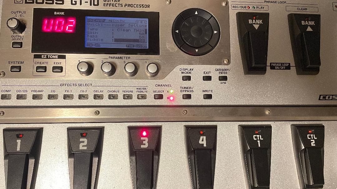 BOSS GT-10 マルチ マルチエフェクター アンプシミュレーター