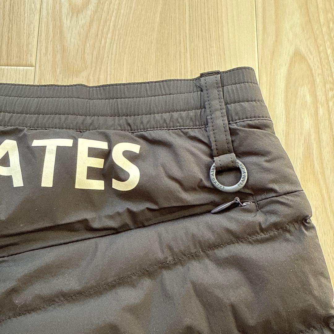 パーリーゲイツ　パンツ　中綿　ダウンパンツ　黒　6 暖パン　XL〜XXL相当