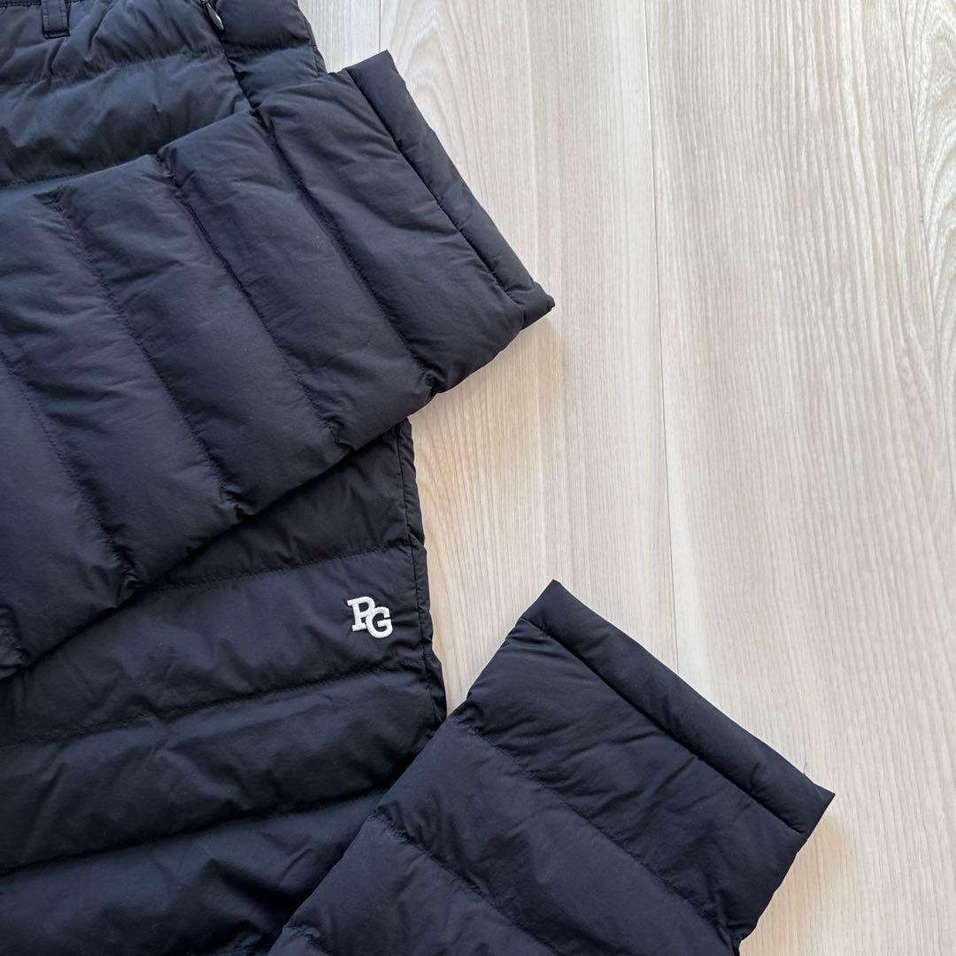 パーリーゲイツ　パンツ　中綿　ダウンパンツ　黒　6 暖パン　XL〜XXL相当