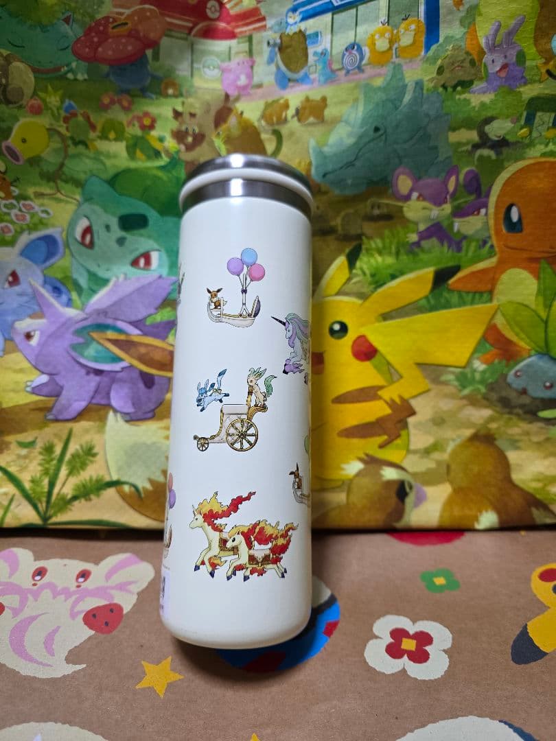 ポケパークカントー限定　ステンレスボトル　まほうびん　2種セット