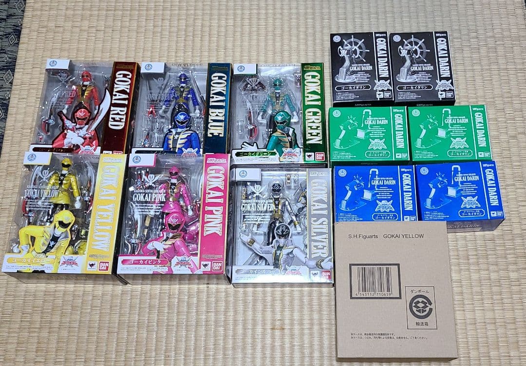 S.H.Figuarts 海賊戦隊ゴーカイジャー 12点セット