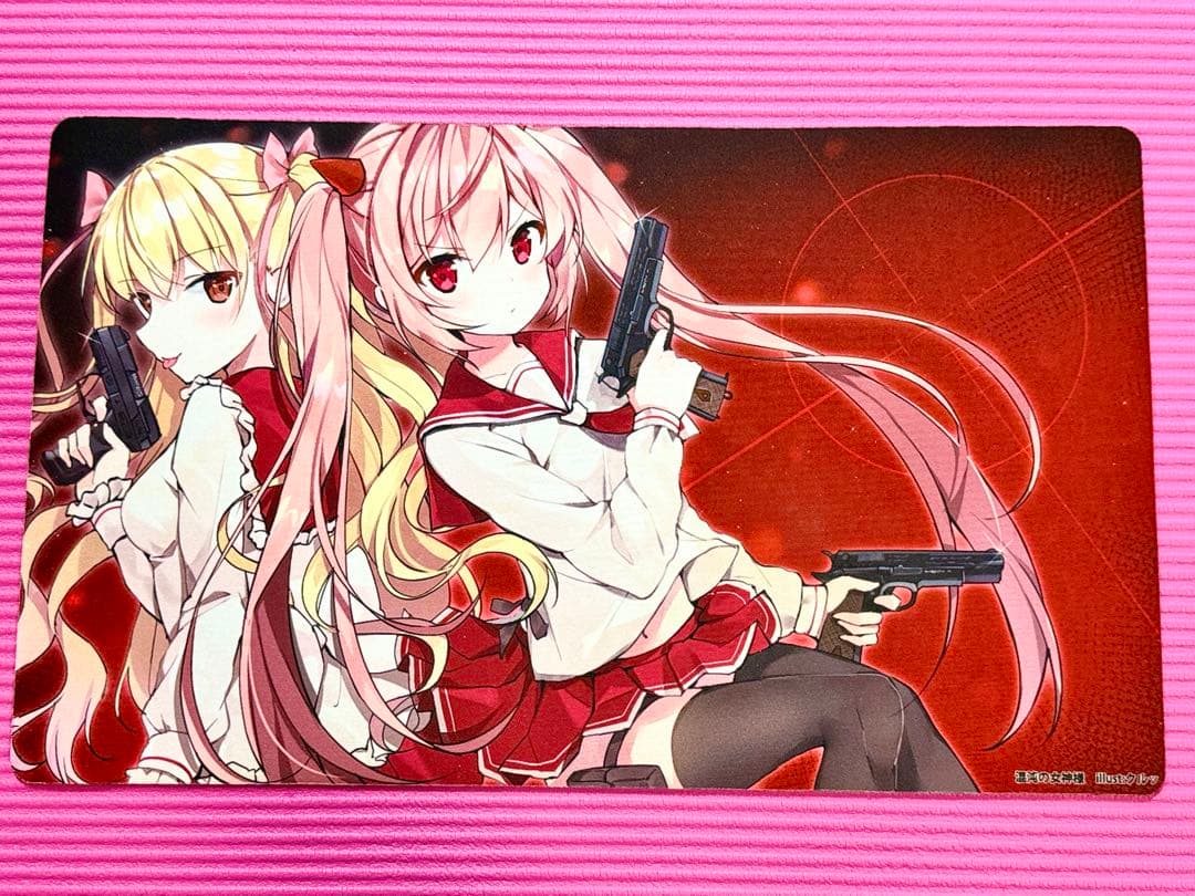 【開封済み】緋弾のアリア アリア 峰理子 混沌の女神様 プレイマット