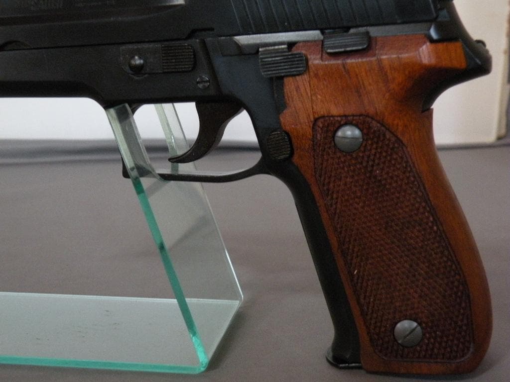 c*t様 タナカワークス P226 シグシュアー マグナブローバック 木製グリッ