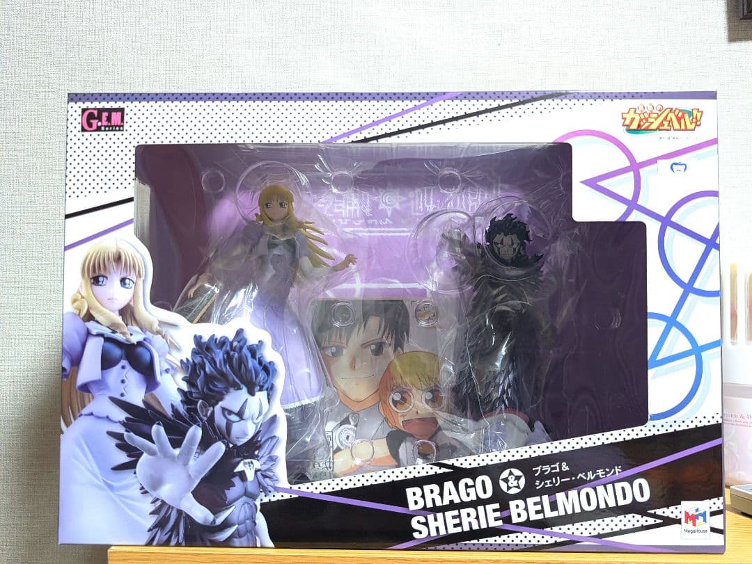 激レア金色のガッシュベル　ブラゴ　シェリー フィギュア　メガハウス G.E.M.