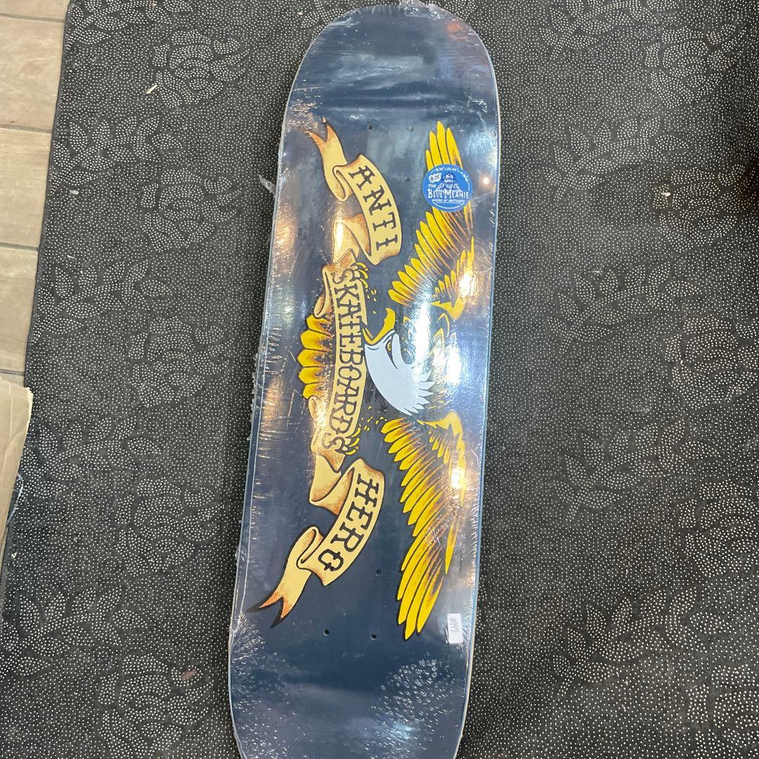 ANTI Blue Meanie スケートボードデッキ 8.15インチ8.75