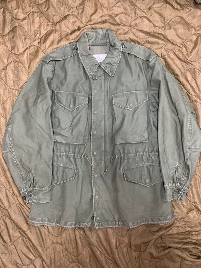 米軍実物　M-51 フィールドジャケットcrownジッパー S-S アメリカ軍