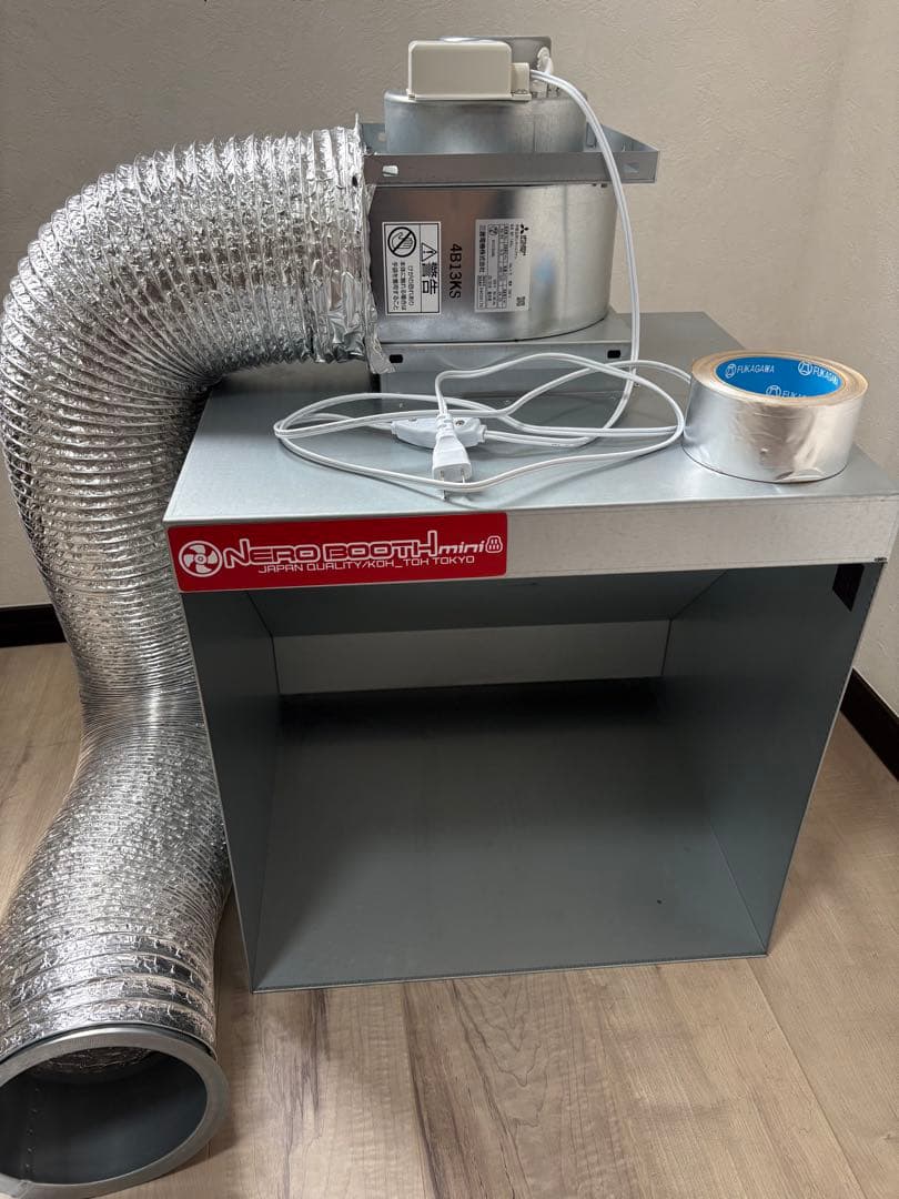 ガットワークス ネロブースmini 模型用塗装ブース ガンプラ塗装引退品