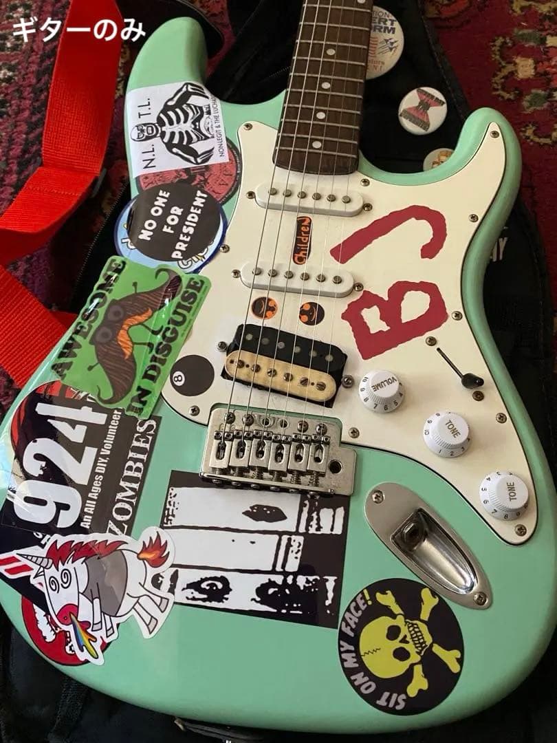 グリーンデイ　ビリー・ジョー・アームストロング　BLUE　作りました。カバー付き