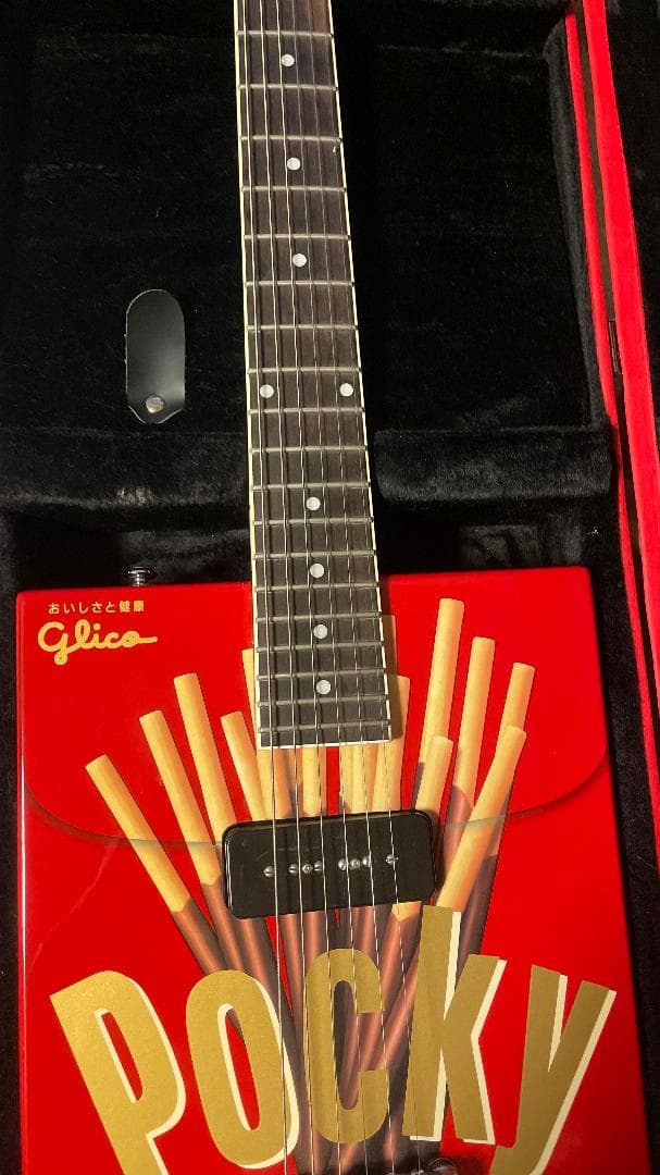 【希少！レア】pocky guitar ポッキーギター　斉藤和義 グリコ