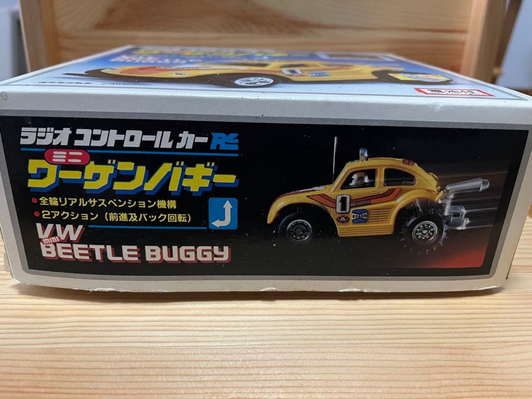 asahi レトロラジコンVW miniBEETLE BUGGY ラジコン稼働品