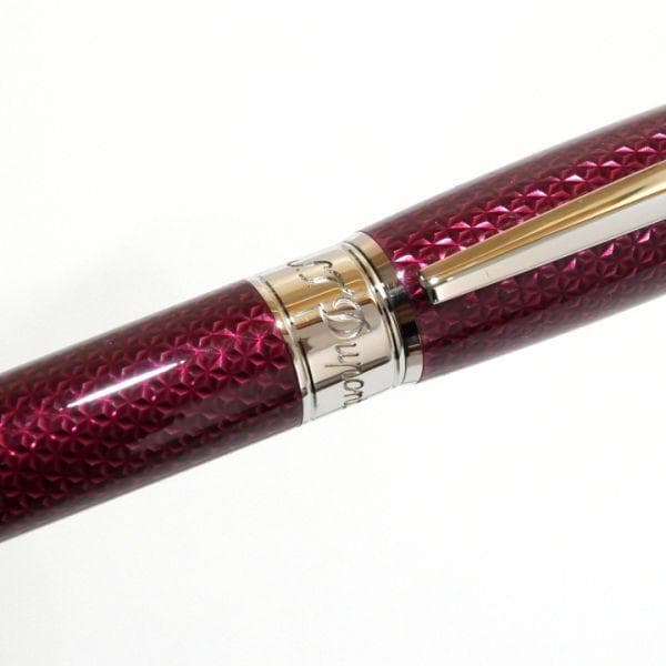 デュポン S.T.Dupont 410112L ギヨシェ ダークピンクド 万年筆
