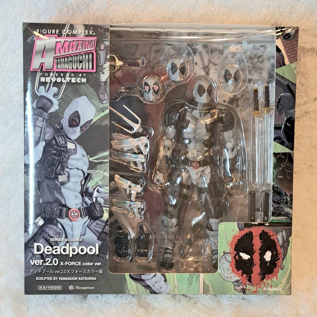 デッドプール ver.2.0 Xフォースカラー リボルテック 海洋堂 フィギュア