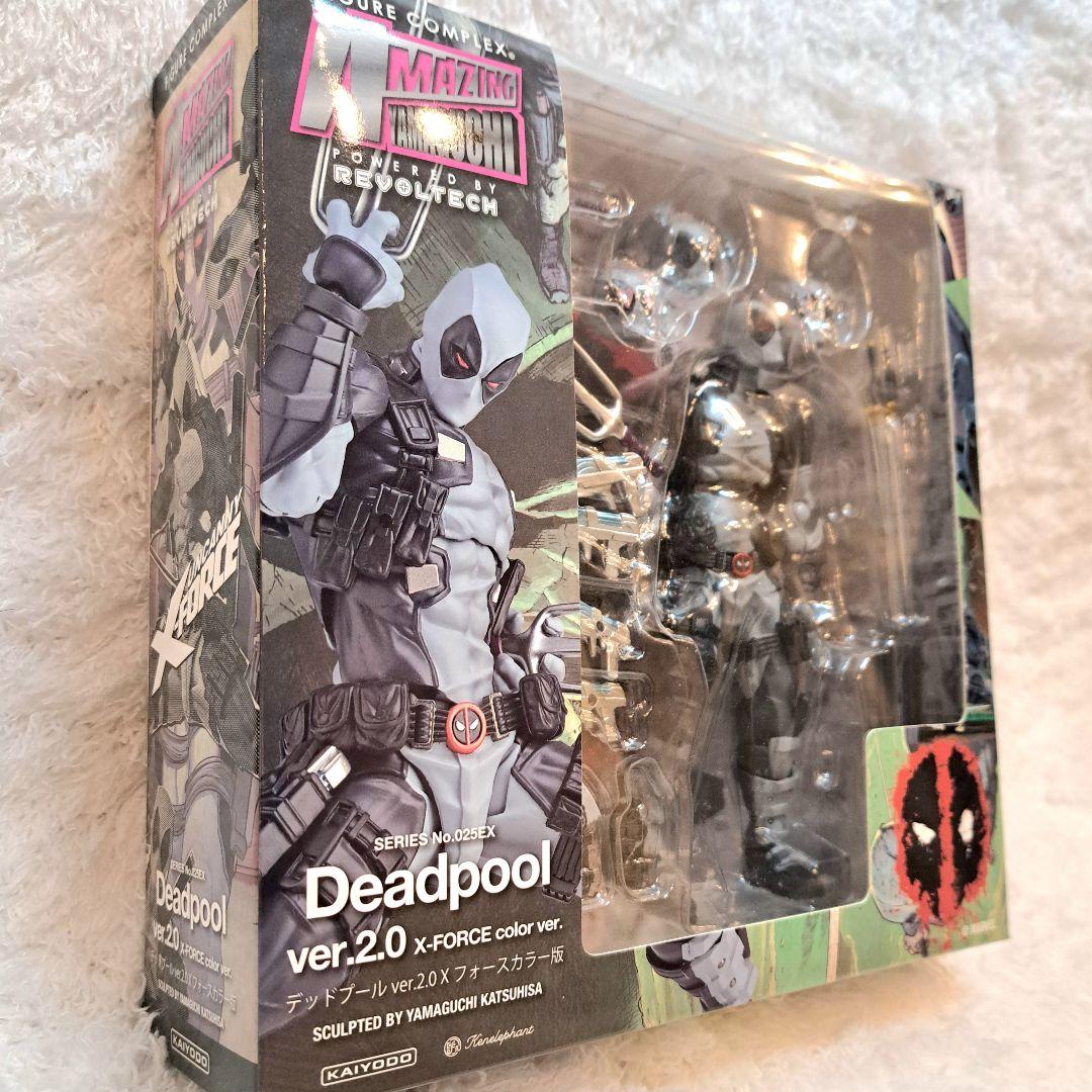 デッドプール ver.2.0 Xフォースカラー リボルテック 海洋堂 フィギュア