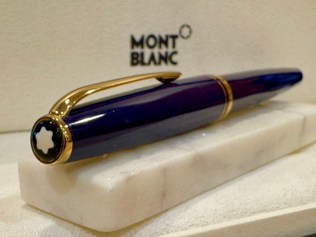 【極美品】モンブラン・ジエネレーション ブルー 希少色 入手困難