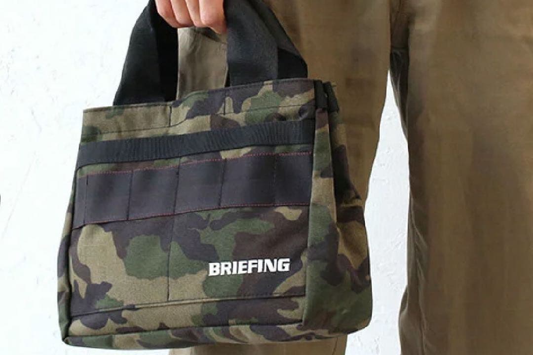 【廃盤・希少】ブリーフィング カートバッグ トートバッグ カモフラ