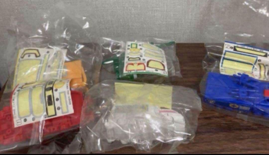 ミニプラ 救急戦隊ゴーゴーファイブ　ビクトリーロボ　当時品　組み立て済み