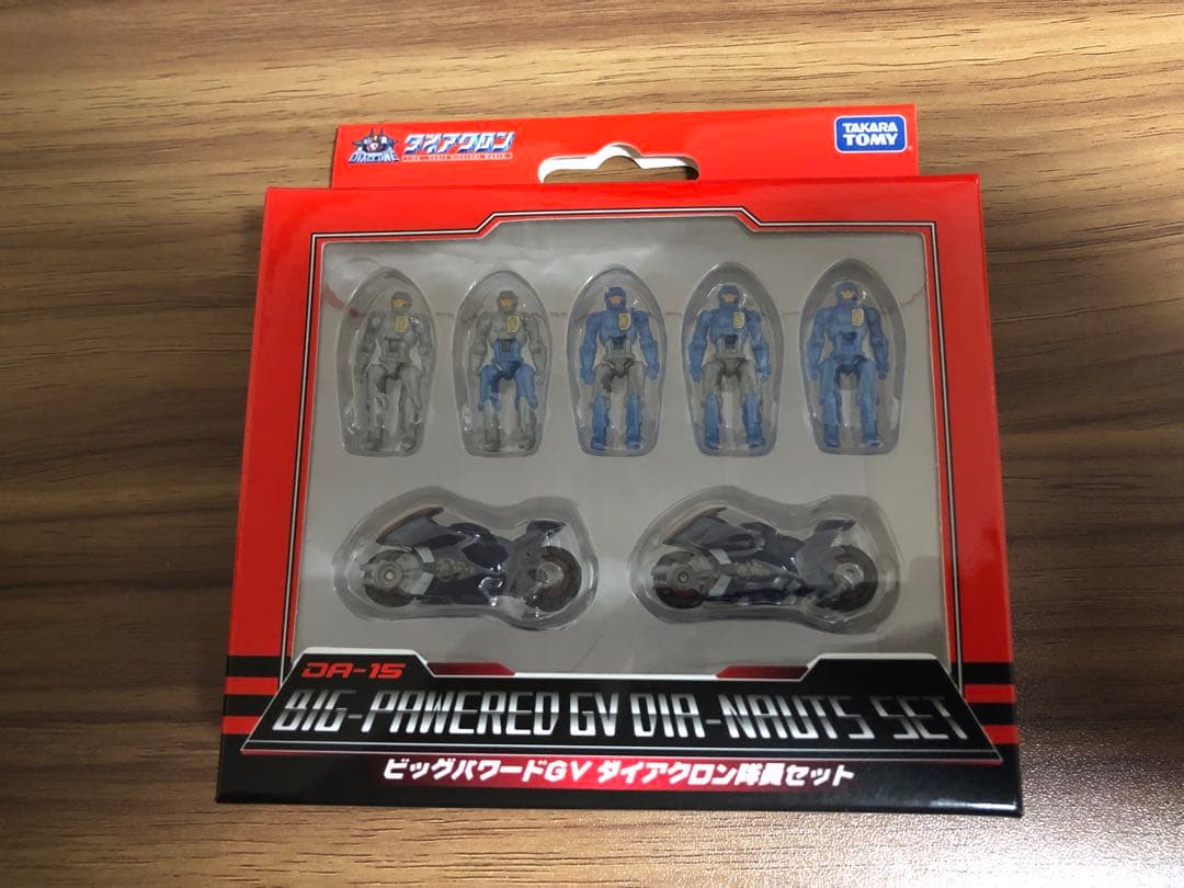 ダイアクロン　ビッグパワードGV 隊員セット