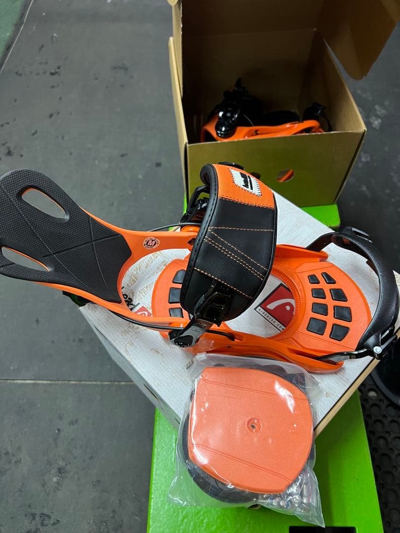 未使用 オレンジ ビンディング Mサイズ