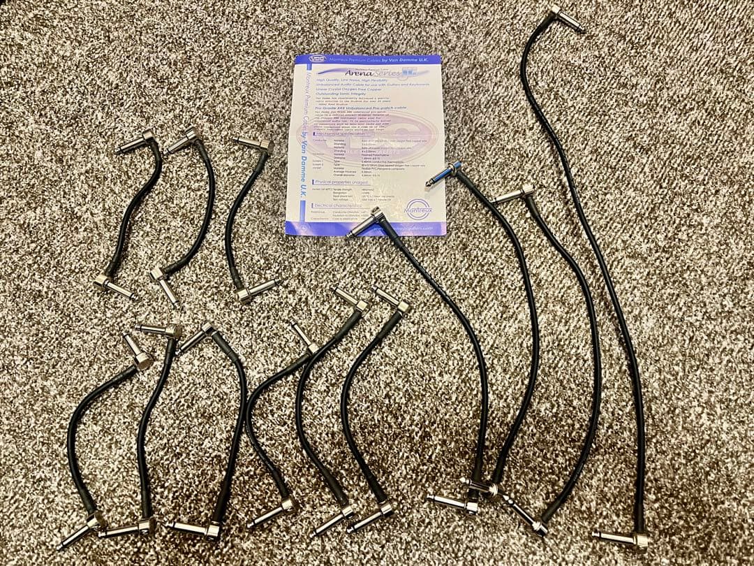 Montreux Arena Jr. パッチケーブル 14本セット