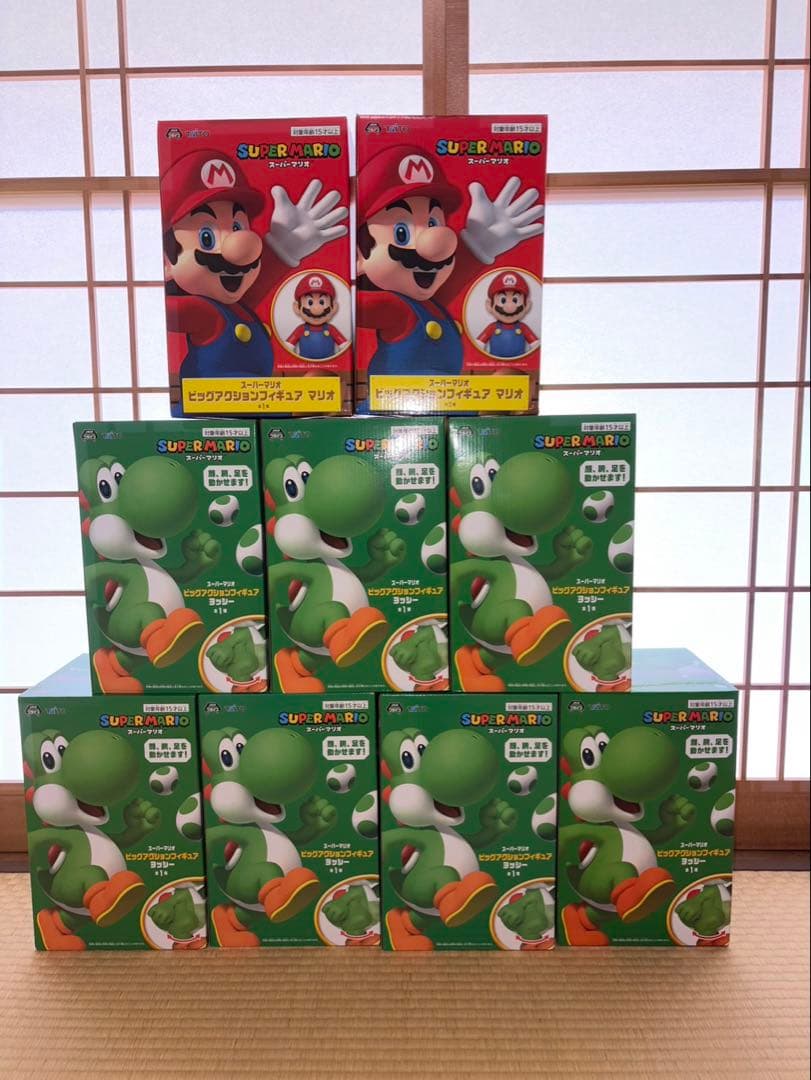 スーパーマリオ ビッグアクションフィギュア ヨッシー&マリオ