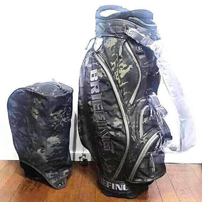 BRIEFING ブリーフィングキャディバック 限定 高級 正規品 15分割