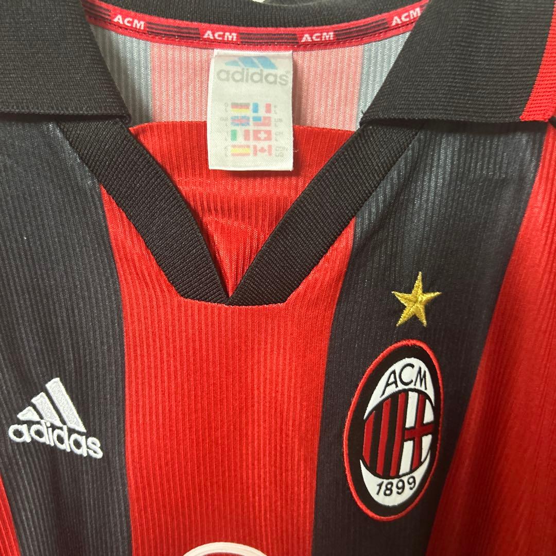 ACミラン ゲームシャツ98-99シーズン