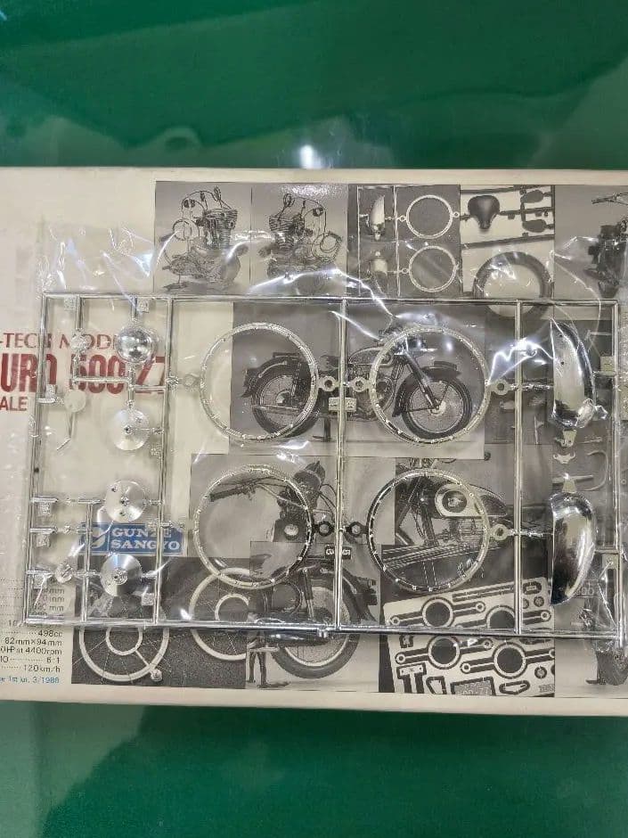 グンゼ産業　メグロ 500 Z7 1/12スケールモデルキット