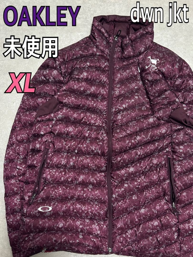 未使用級 OAKLEY ダウンジャケット411929JP